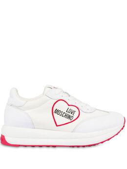 Love Moschino logo-print lace-up sneakers 26434064