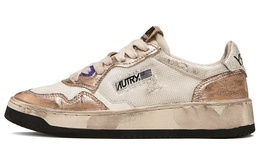 Кроссовки Autry Super Vintage Low, белый/розовый металлик avlw-ms11