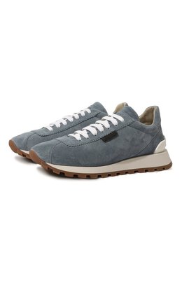 Замшевые кроссовки Brunello Cucinelli mzsfgb1117