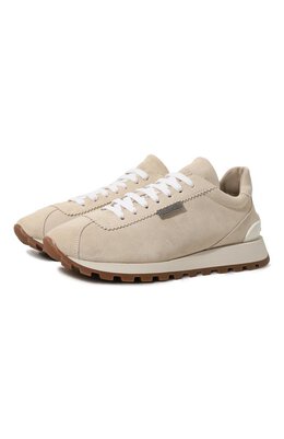 Замшевые кроссовки Brunello Cucinelli mzsfgb1117