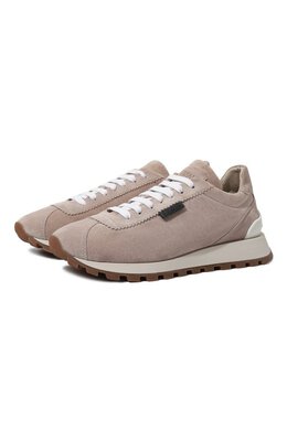 Замшевые кроссовки Brunello Cucinelli mzsfgb1117