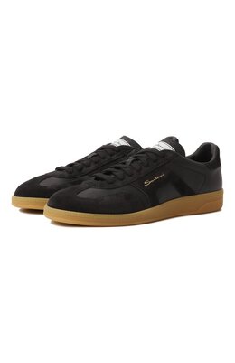 Кожаные кеды DBS Oly Santoni wbpg61244farslya