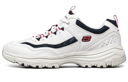 Кроссовки мужские I-Conik Low-top белые/черные/красные Skechers 8790092-wmlt