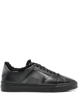 Santoni leather sneakers 27405472