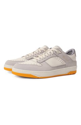Кожаные кеды Sneak Air Santoni mbsa21865bighsz8g41