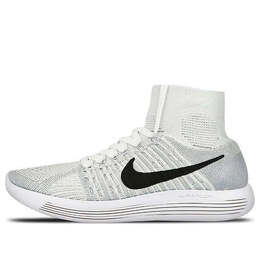 Кроссовки lunarepic flyknit Nike, белый 818676-102 | white/black-wolf grey-pr platnm