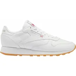 Кроссовки Reebok Classic Leather, полнота F, размер 40.5, белый 101790333808