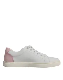 Dolce & Gabbana White Classic Calf Leather Sneakers Shoes - EU37/US7 la12194-37