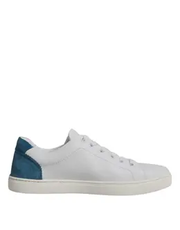 Dolce & Gabbana White London Calf Leather Sneakers Shoes - EU37/US7 la11965-37