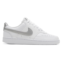 Кроссовки Nike Wmns Court Vision Low 'White Metallic Silver', белый/серебряный cd5434-111 | white metallic silver