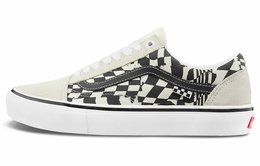 Кроссовки Old Skool Skate Vans 'Checkerwarp - Black White' vn0a5fcb9cu