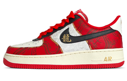 Кроссовки Nike Air Force 1 Skateboard Shoes Unisex Low-Top Black White Red fn7439-133(teamk-飞龙引)