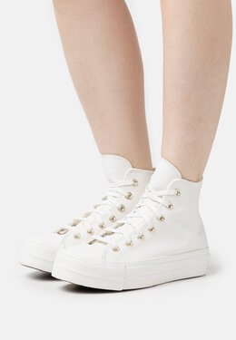 Высокие кроссовки Converse co411a1qk-a11 | vintage white/egret/gold