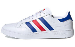 Кроссовки Adidas Team Court Unisex, белый/синий/красный fw5068