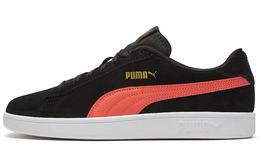 Кроссовки Puma Smash V2 Retro Casual Skateboarding Shoes Unisex Black Coral Red 364989-39