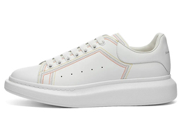 Кроссовки Alexander McQueen Oversized Embroidered White Multi 662639wia4r9035