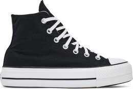 Кроссовки Converse Wmns Chuck Taylor All Star Lift High Black White, черный 560845f | black