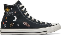 Кроссовки Converse Wmns Chuck Taylor All Star High Its Okay To Wander, черный 571081c | black