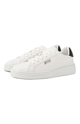 Кожаные кеды MSGM 3841mds506/787