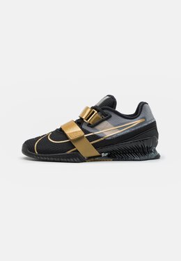 Кроссовки Nike Romaleos 4 Unisex, черный / золотой металлик n1244a0hr-a11 | black/metallic gold/white