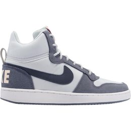 Кроссовки Nike Wmns Court Borough Mid Premium Pure Platinum, белый/серый 844907-005