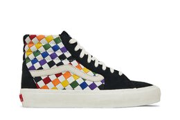 Кроссовки Sk8-Hi VLT LX Vans, мультиколор vn0a4cs55a8 | rainbow/marshmallow