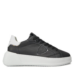 Кроссовки Philippe Model Temple Low TRES V005 Noir/Blanc, черный 271118 | negro