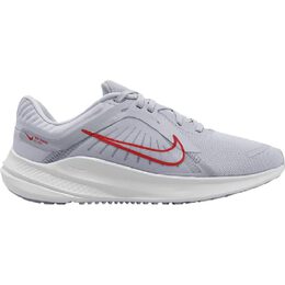 Кроссовки Nike Wmns Quest 5 Pure Platinum Light Crimson, белый/серый/красный dd9291-007