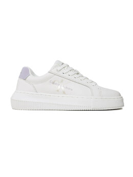 Кроссовки in similpelle donna Calvin Klein, белый yw0yw012250k5 | bianco/lilla