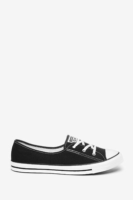 Кроссовки Ballet на шнуровке Converse, черный a10-766 | czarny