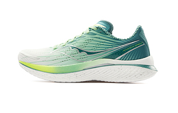 Saucony Дышащие и эластичные кроссовки Endorphin Speed 3 с низким верхом для тренировок, унисекс, белые, зеленые s20756-210 | white green