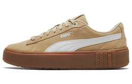 Кроссовки Puma Smash Platform V2 Suede 'Pale Khaki' Women's 373037-03