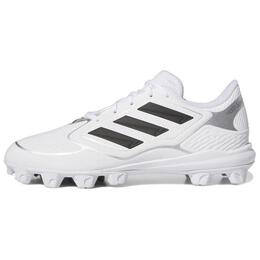 Кроссовки Adidas Purehustle 3 MD Cloud White Core Black Silver Metallic Women's, белый/черный ig7139 | white/black