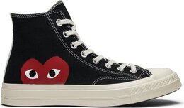 Кроссовки Converse Comme des Garcons x Chuck Taylor All Star Hi Play, черный 150204c | black