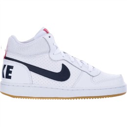 Кроссовки Nike Court Borough Mid GS, белый/мультиколор 839977-107