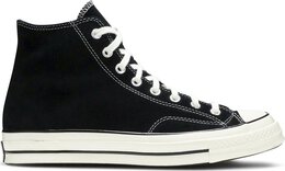 Кроссовки Converse Chuck 70 Hi Black Beige, черный 166216c | black