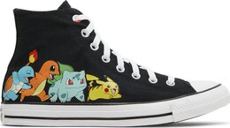 Кроссовки Converse Pokemon x Chuck Taylor All Star High First Partners, черный a01089c | black