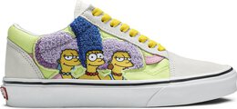 Кеды Vans The Simpsons x Old Skool The Bouviers, белый vn0a4bv521m | white