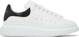 Кроссовки Alexander McQueen Oversized Sneaker White Black, белый 553680 whgp5 9061 | white