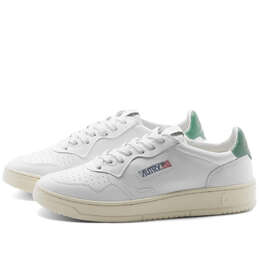 Кроссовки Autry 01 Low Leather Sneaker aulmll20 | white & green