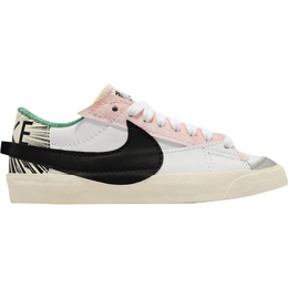 Кроссовки Nike Blazer Low, бело-розовый dx6059 101 | white-pink