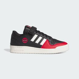 Кроссовки Adidas Forum Low x Marvel 'Deadpool', черный/красный jr2481 | black