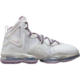 Кроссовки Nike LeBron 19 EP, белый/фиолетовый dc9340-004