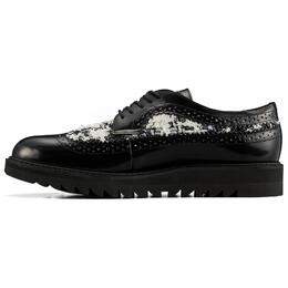 BROGUE Мужские повседневные низкие кеды черного/белого цвета Onitsuka Tiger 1181a581-001 | black/white