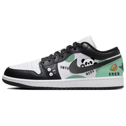 Баскетбольные кроссовки Air 1 Vintage Men Low-Touch Green/White Jordan 553558-131(team56-hello熊猫) | green