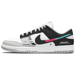 Кроссовки для скейтбординга Dunk мужские с низким верхом серый/белый Nike dd1391-103(team366-极速赛车) | gray