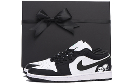 Баскетбольные кроссовки Air 1 Vintage Men Low-Top Black/White Jordan 553558-131(team59-男款熊猫三sbox) | black
