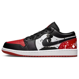 Баскетбольные кроссовки Air 1 Vintage Men Low-Touch Red/White Jordan 553558-161(team56-火山爆发) | red