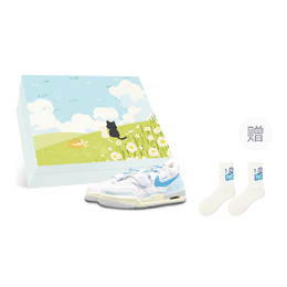 Баскетбольные кроссовки Legacy 312 Vintage Men Low-Go White/Blue Jordan hj9199-111(team47-312鱼骨气泡解box) | white