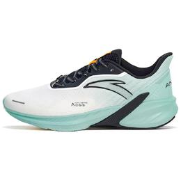 Кроссовки Anta Running Collection с низким верхом, амортизирующие, противоскользящие, износостойкие, для спринта, мужские, белые, зеленые 112435520s-14 | white green